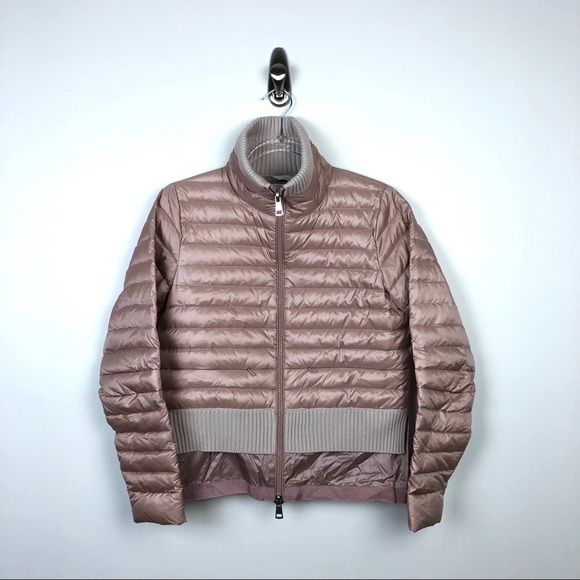 Sosken | Bev Lightweight Puffer Coat Millenial Pink 2 - Picture 3 of 13